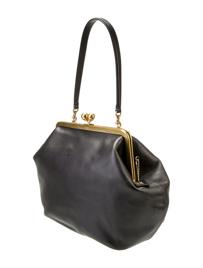 Coach Leather Kisslock