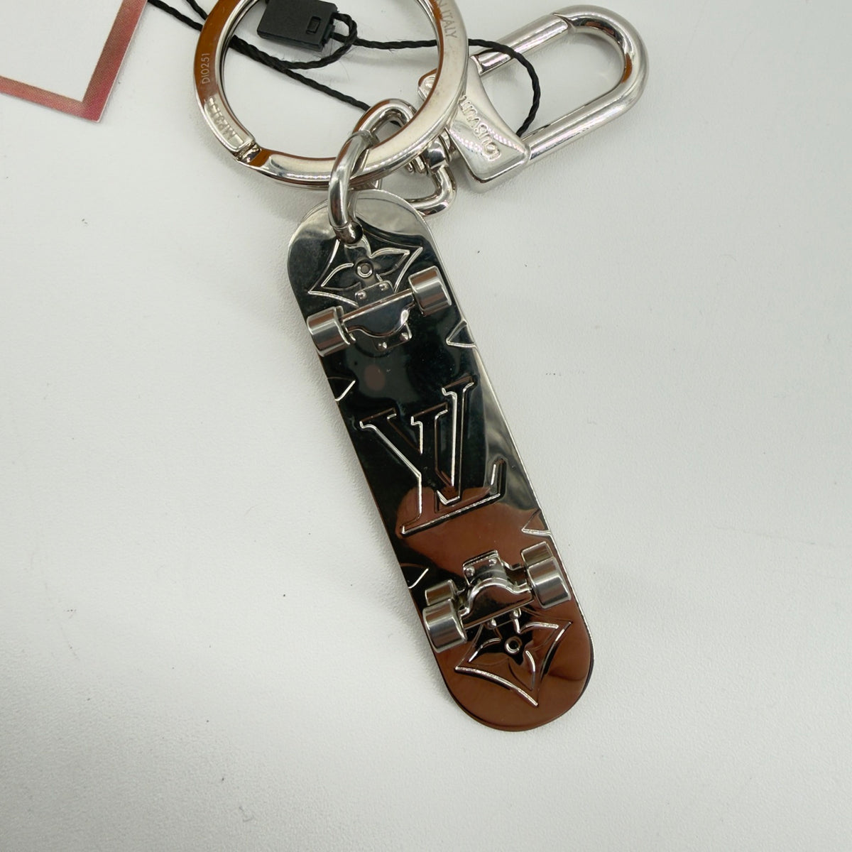 Louis Vuitton Skateboard Bag Charm Keychain Monogram