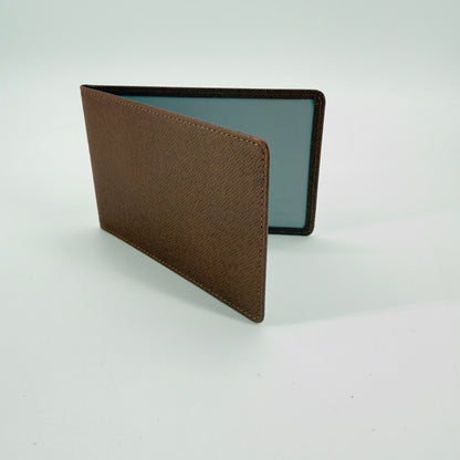 Louis Vuitton Taiga Card Case ID Holder Brown