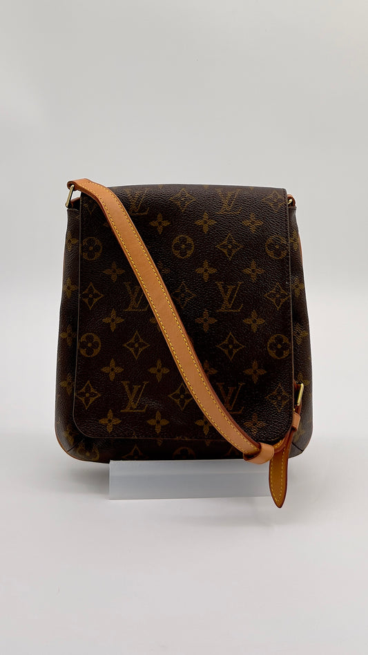 Louis Vuitton Musette Salsa Monogram- Preloved Long Strap Canvas Shoulder Bag