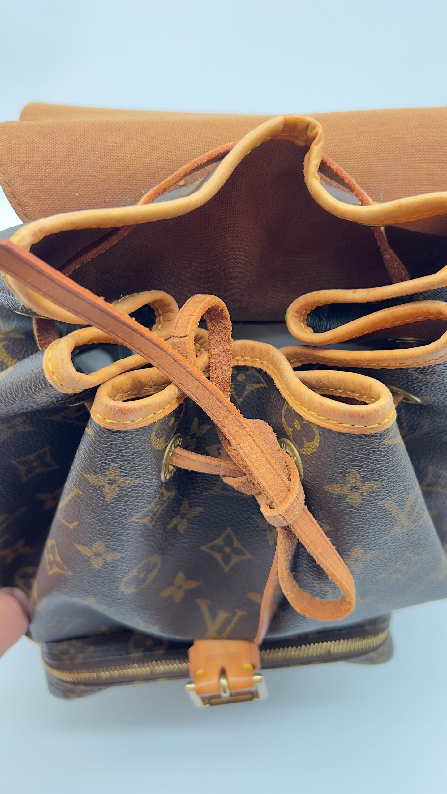 Vintage Louis Vuitton Montsouris GM Monogram Backpack