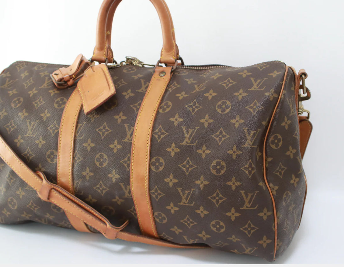 Vintage Louis Vuitton Keepall 45 Bandoulière - Timeless Monogram Canvas