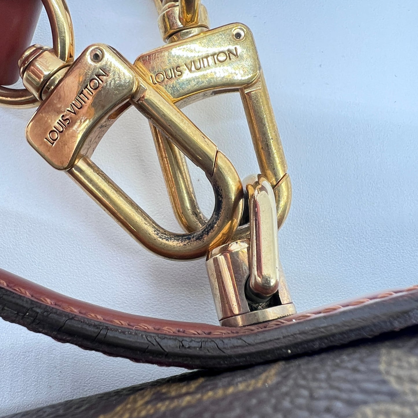 Vintage Louis Vuitton Monceau Top Handle Bag in Iconic LV Monogram Canvas, 2003 Collection