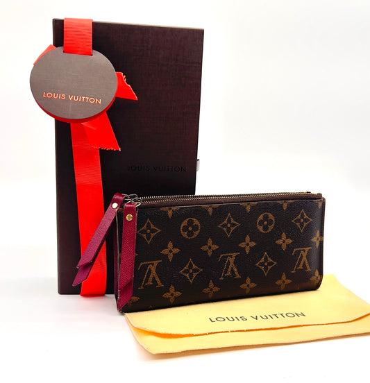 Louis Vuitton Monogram Adele Wallet Fuchsia - Stylish Luxury Wallet for Fashion Enthusiasts