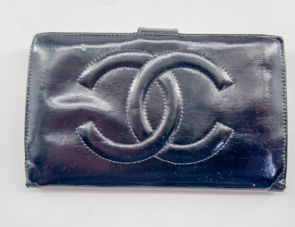 Chanel Classic Wallet – Patent Leather – Black
