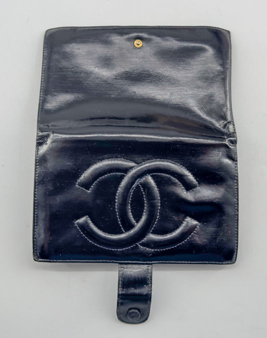 Chanel Classic Wallet – Patent Leather – Black
