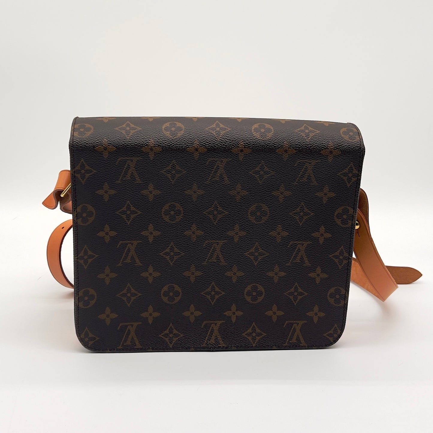 Pre-Loved Louis Vuitton Monogram Cartouchiere GM Crossbody Bag - Classic Elegance