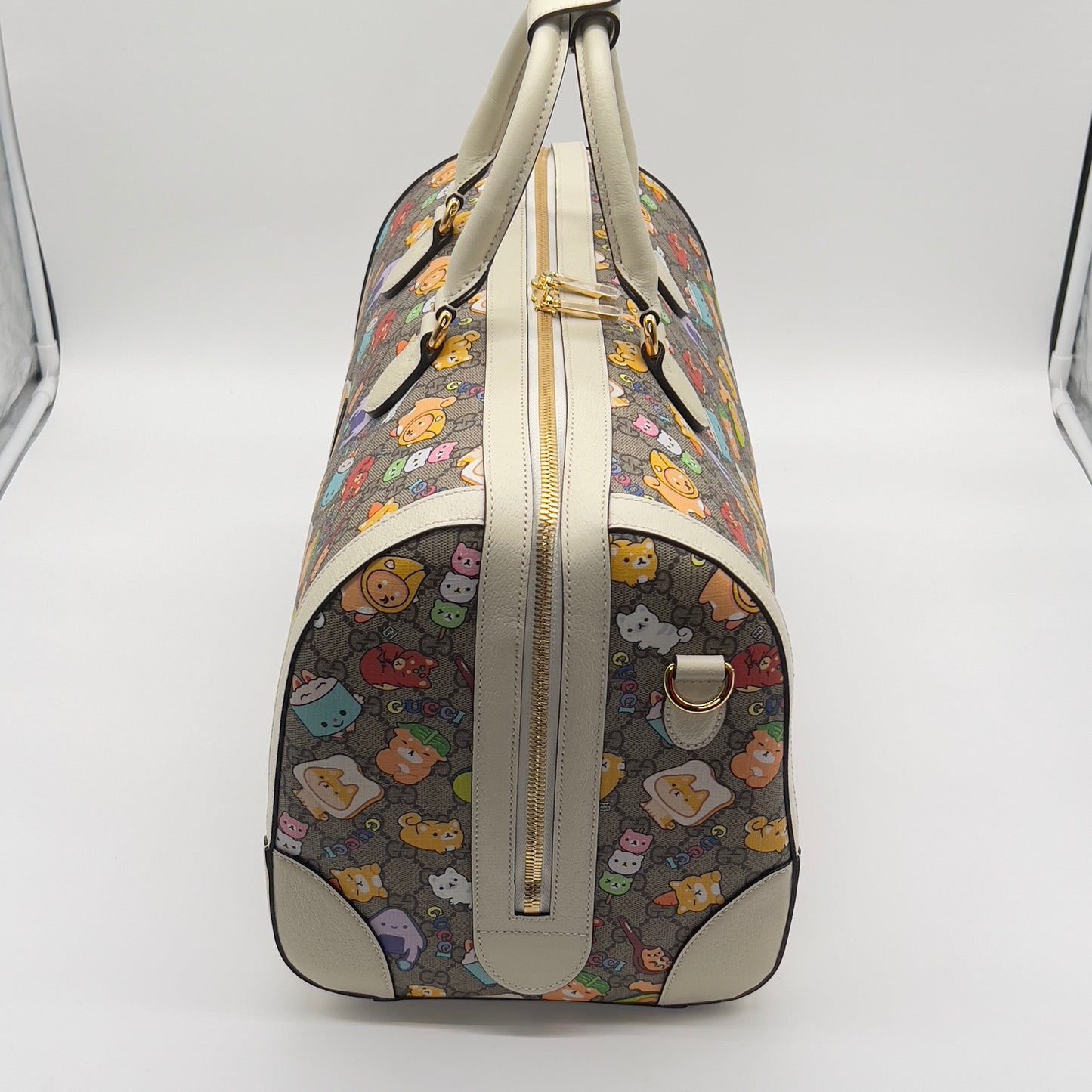 Gucci Pikarar Print Cartoon Duffle Travel Bag - Limited Edition