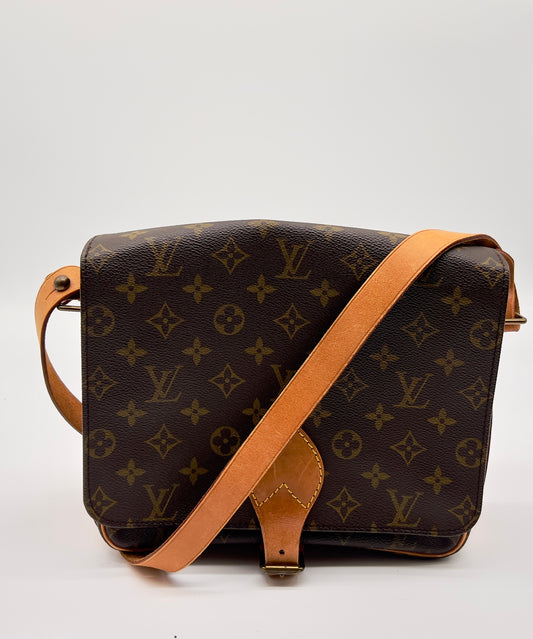 Preloved Louis Vuitton Monogram Cartouchiere GM