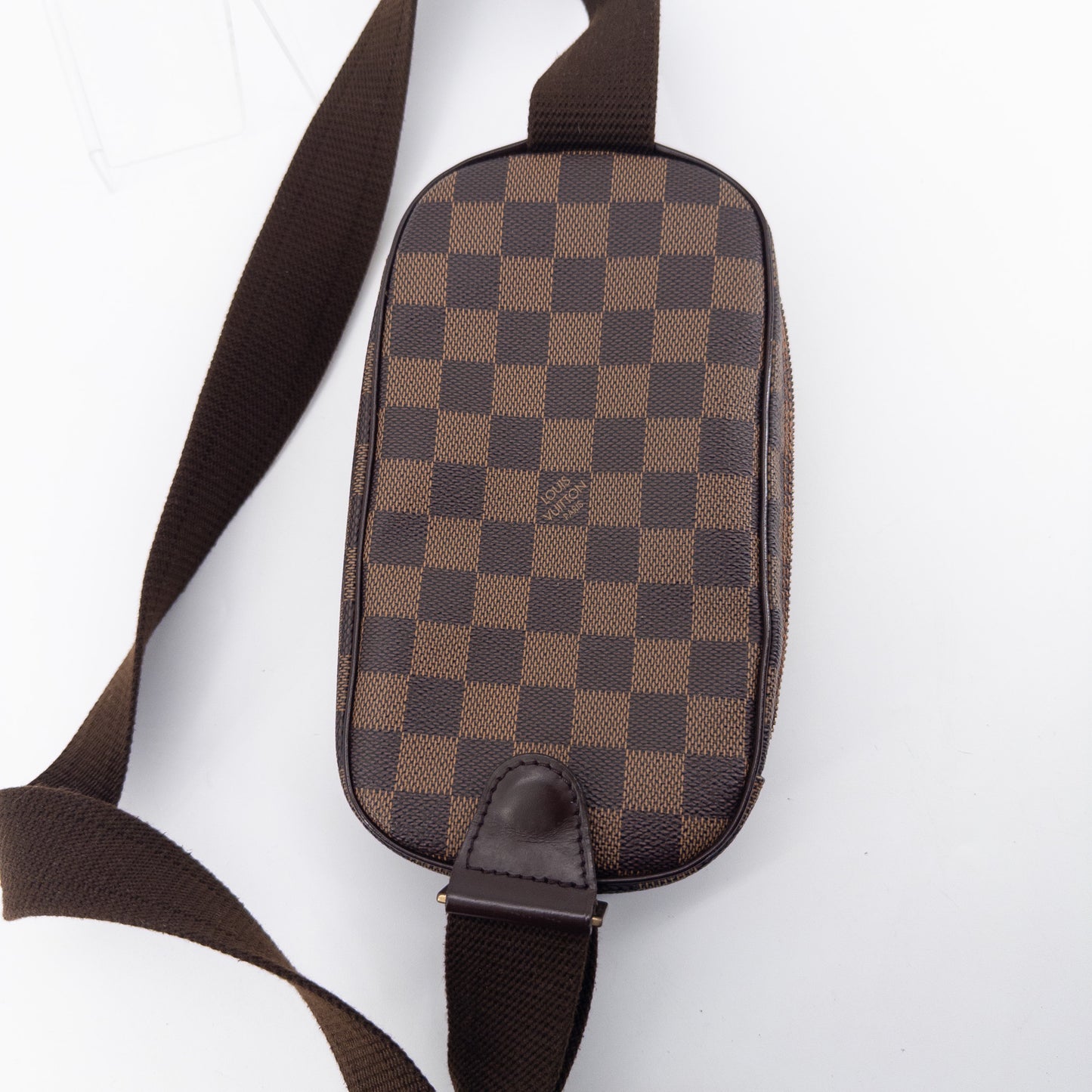 Louis Vuitton Pochette Gange – Damier Ebene Canvas – Brown
