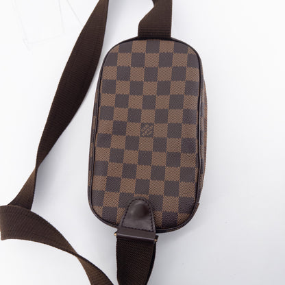 Louis Vuitton Pochette Gange – Damier Ebene Canvas – Brown