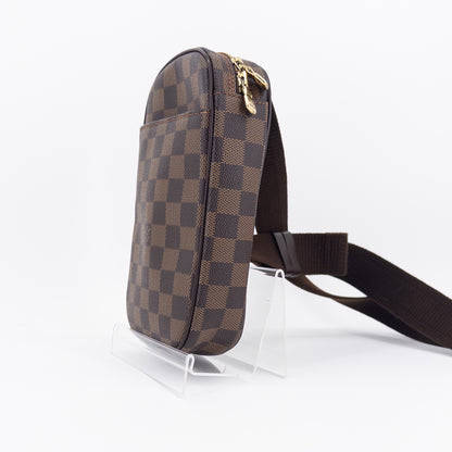 Louis Vuitton Pochette Gange – Damier Ebene Canvas – Brown