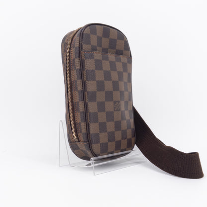 Louis Vuitton Pochette Gange – Damier Ebene Canvas – Brown