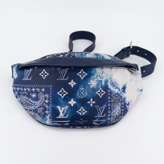 Louis Vuitton Bandana Monogram Bumbag – Coated Canvas – Blue Tie-Dye