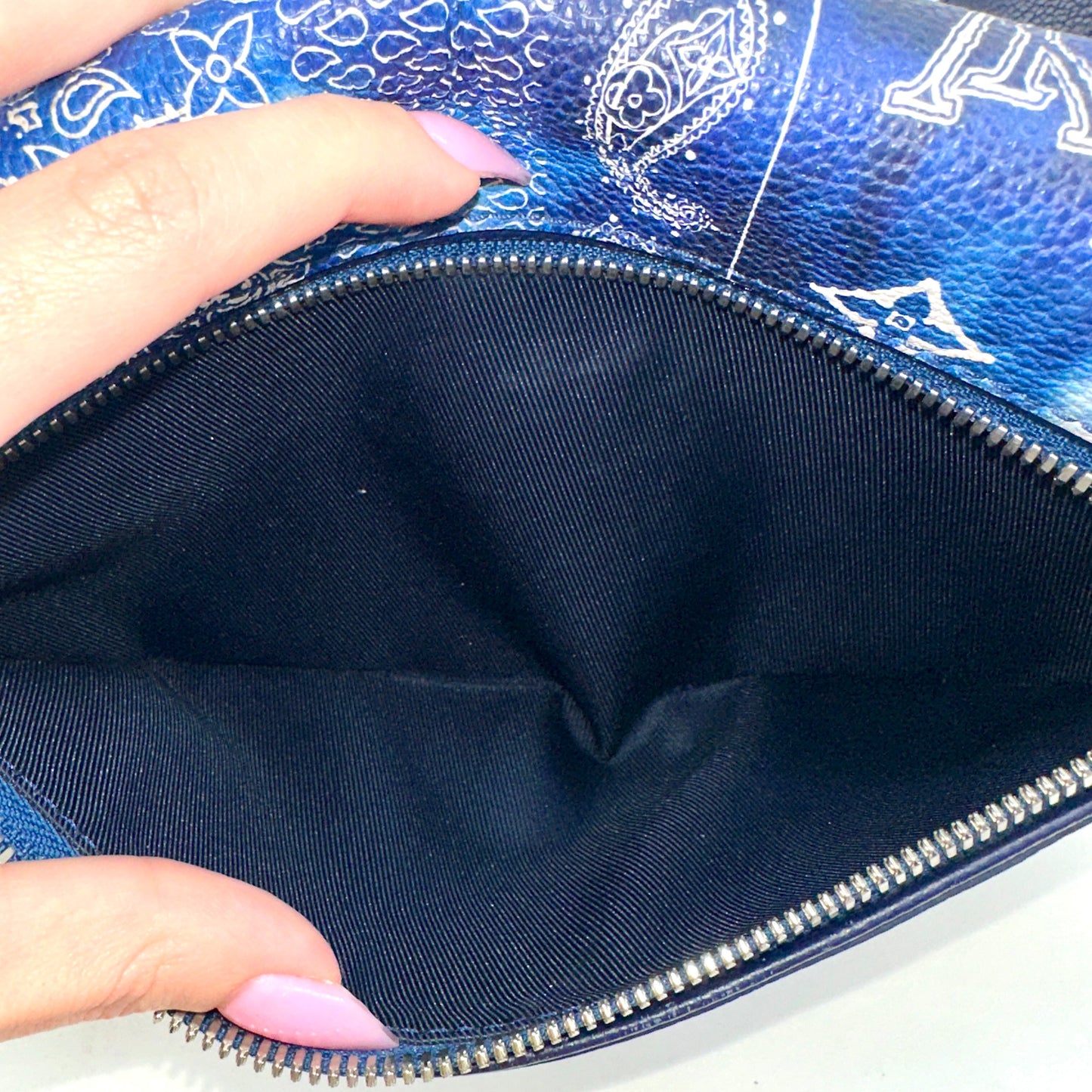 Louis Vuitton Bandana Monogram Bumbag – Coated Canvas – Blue Tie-Dye