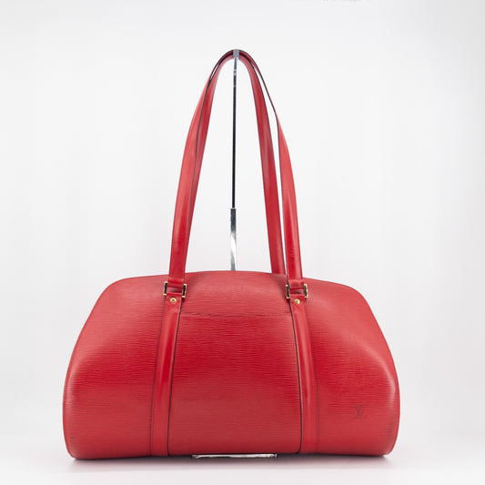 Louis Vuitton Epi Solferino 45 Bowling Bag – Epi Leather – Castilian Red