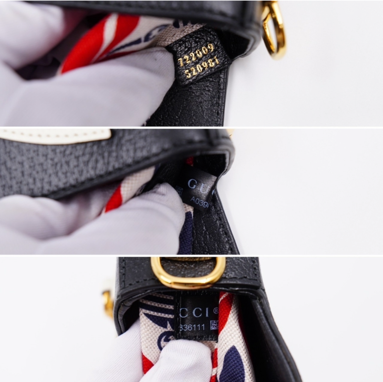 Gucci x Adidas 1955 Horsebit Mini Bag – Black & White | New