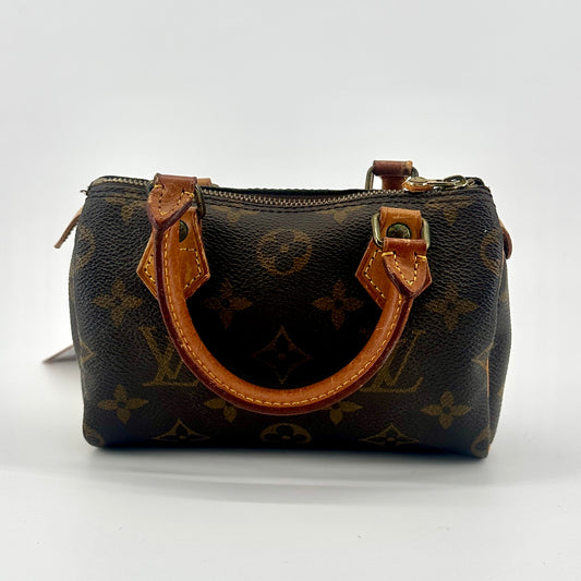 Louis Vuitton Vintage Mini Speedy HL Monogram Canvas