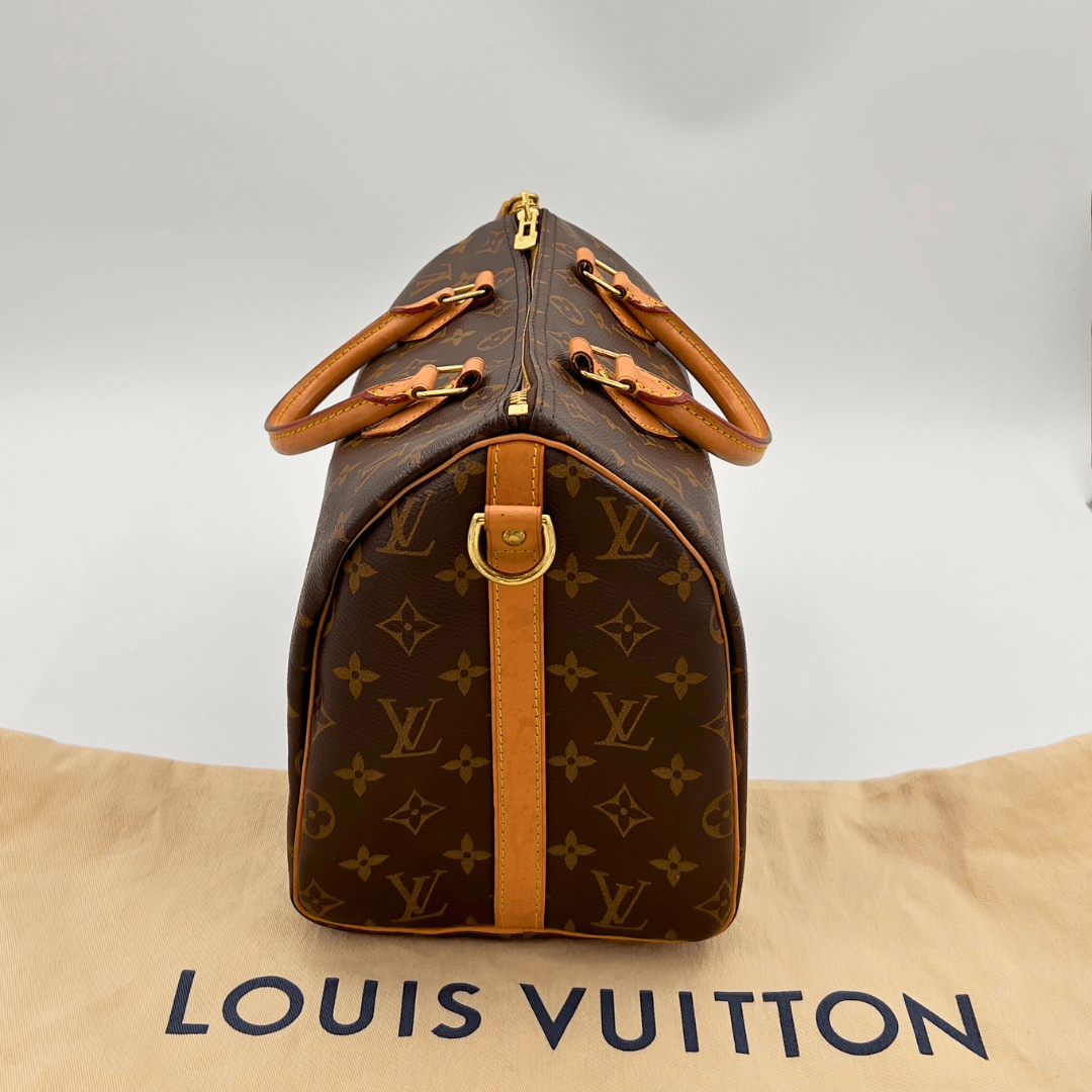 Authentic Pre-Loved Louis Vuitton Speedy Bandoulière 30 Monogram Canvas Handbag