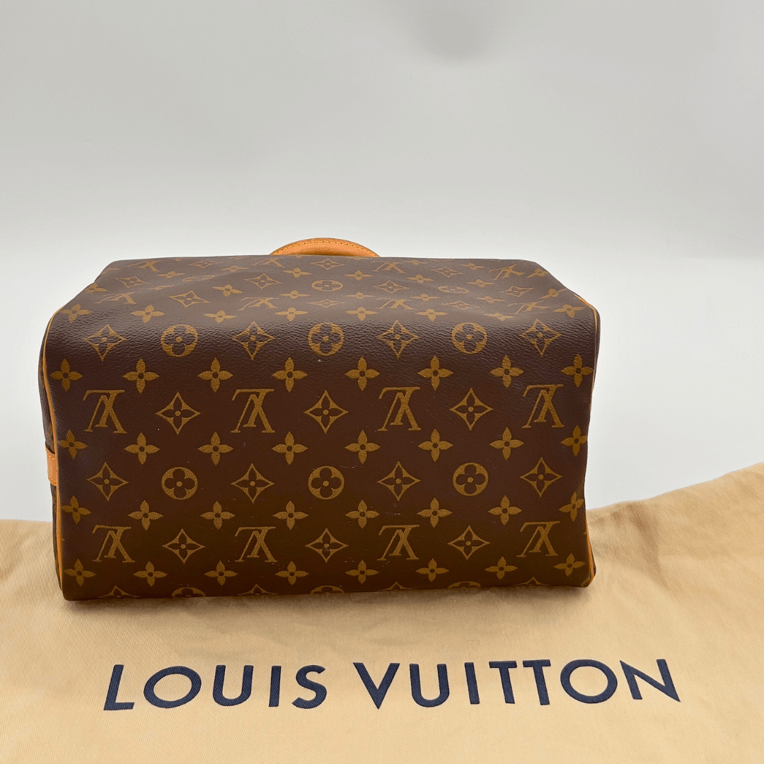 Authentic Pre-Loved Louis Vuitton Speedy Bandoulière 30 Monogram Canvas Handbag