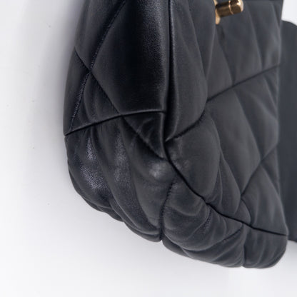 Chanel Chanel 19 Shoulder Bag – Quilted Leather – Black