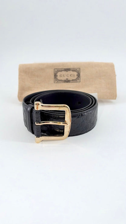 Gucci Leather Belt – Size 95/38 - photo 1